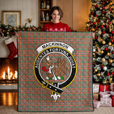 MacKinnon Ancient Tartan Crest Quilt